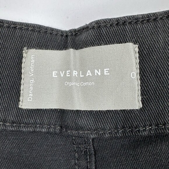 Everlane Women’s NWT Black The Straight-Leg 2 Denim Minimalist Pant 0/W26/L26 - Picture 6 of 13